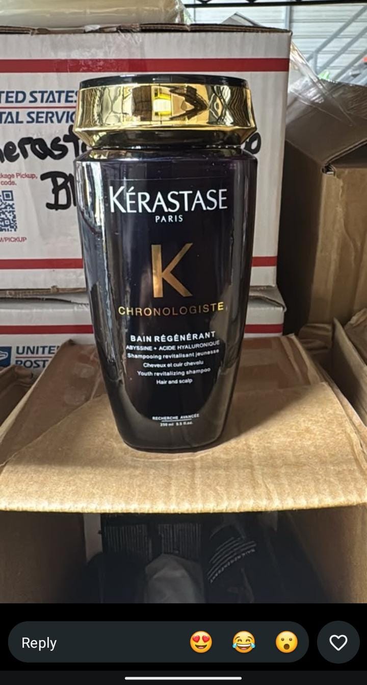Kerastase Bain Chronologiste Regenerant Shampoo 8.5 oz Fit And Glow