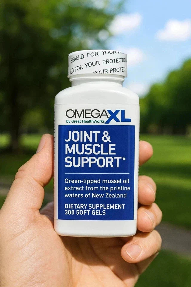 Omega-XL 300 Count Softgels Joint Pain Relief, Potent Small Softgel Fit And Glow