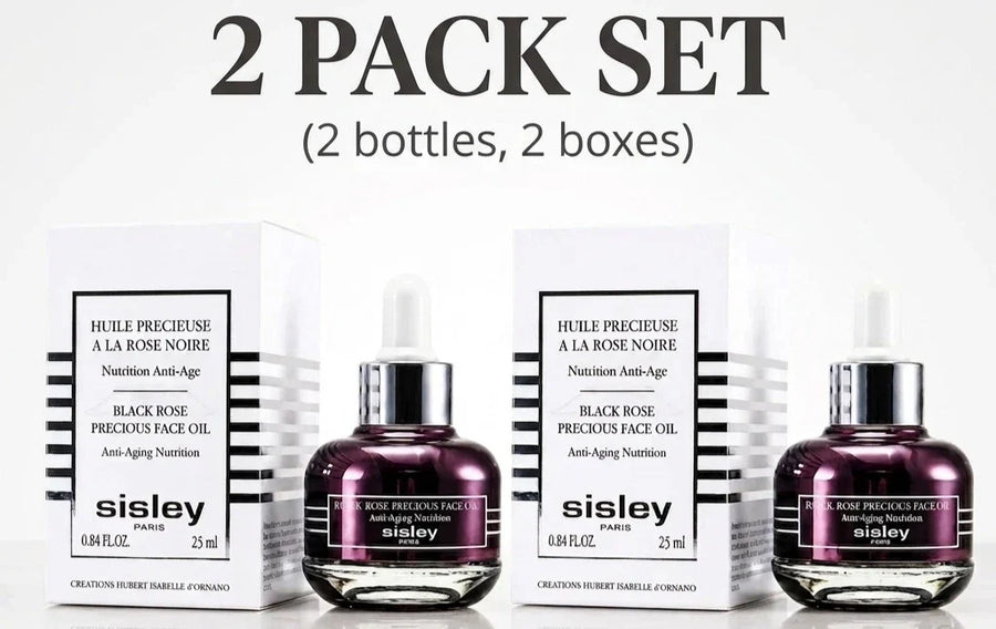 Sisley Black Rose Precious Face Oil – 0.84 oz / 25 mL – Pack of 2 – Brand New Fit And Glow