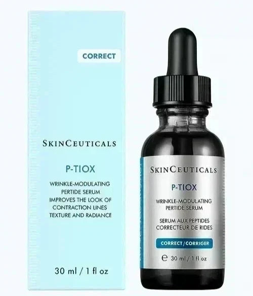 Skinceuticals p tiox P-Tiox Wrinkle Modulating Peptide Serum FullSize 1 Oz Seald Fit And Glow