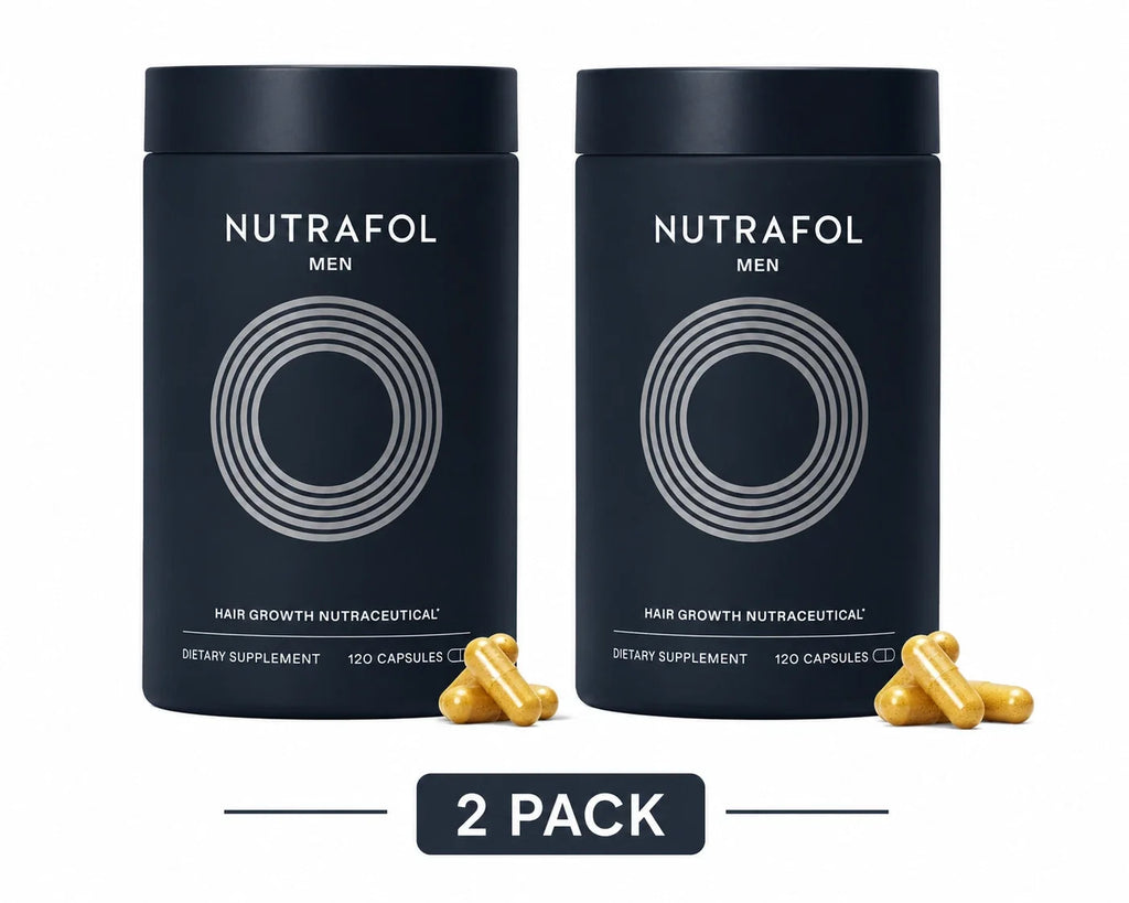 NUTRAFOL Men’s Hair Growth 2 Bottle 240 Pills 2 month supply Fit And Glow