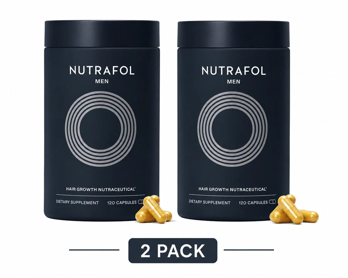 NUTRAFOL Men’s Hair Growth 2 Bottle 240 Pills 2 month supply Fit And Glow