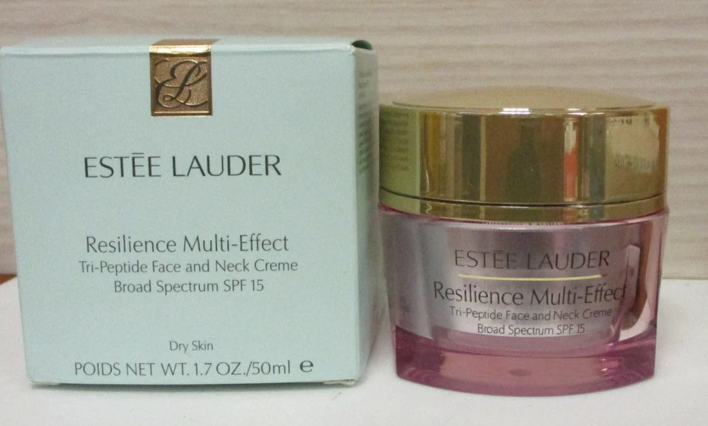Estee Lauder Resilience Multi-Effect Tri-Peptide Face and Neck Cream SPF15 1.7oz Fit And Glow