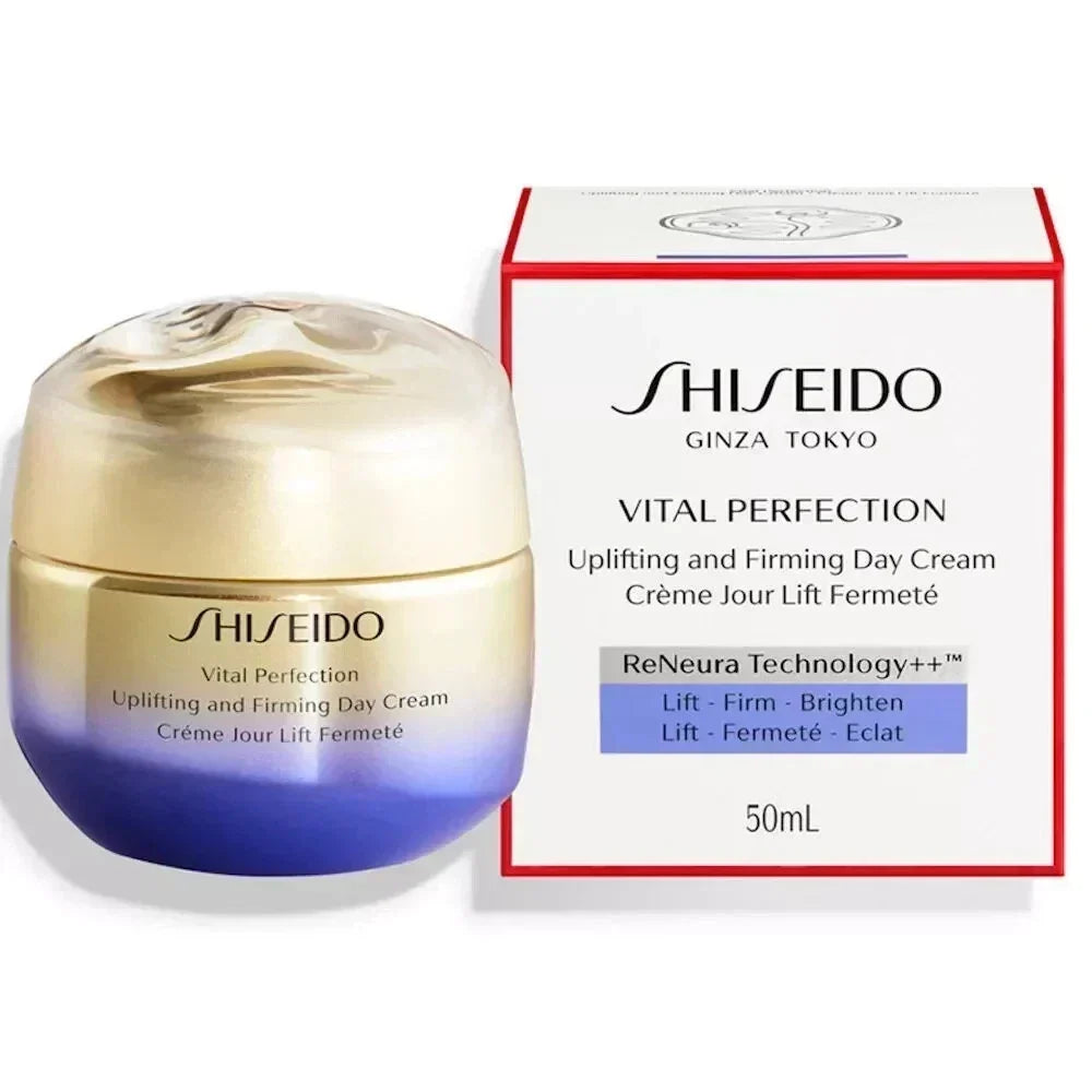 Shiseido Vital Perfection Uplifting And Firming Day Cream SPF30 50ml 1.7oz NIB Fit And Glow