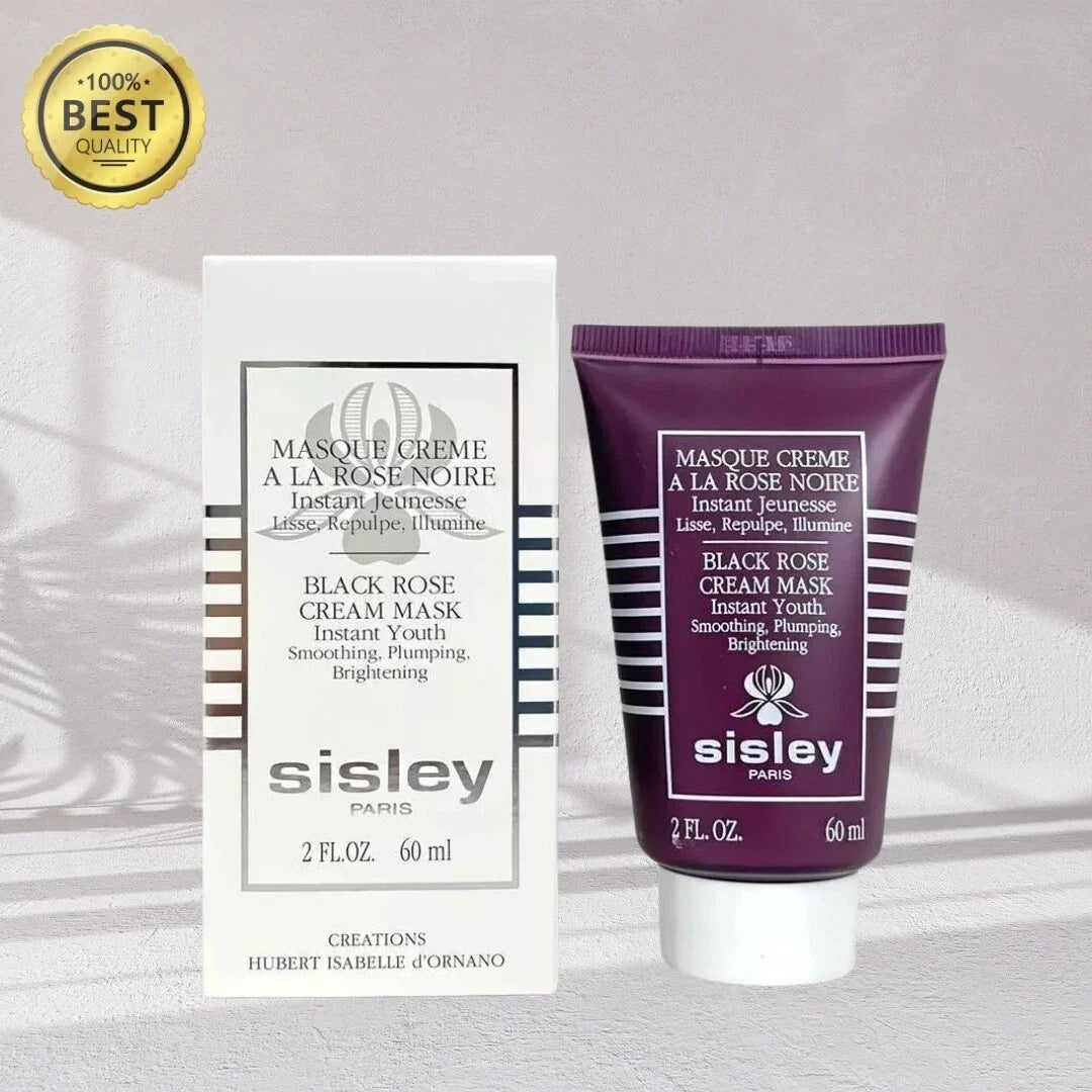 New Black Rose Cream Mask by Sisley Paris Instant Youth 2 oz 60ML Sealed Fit And Glow