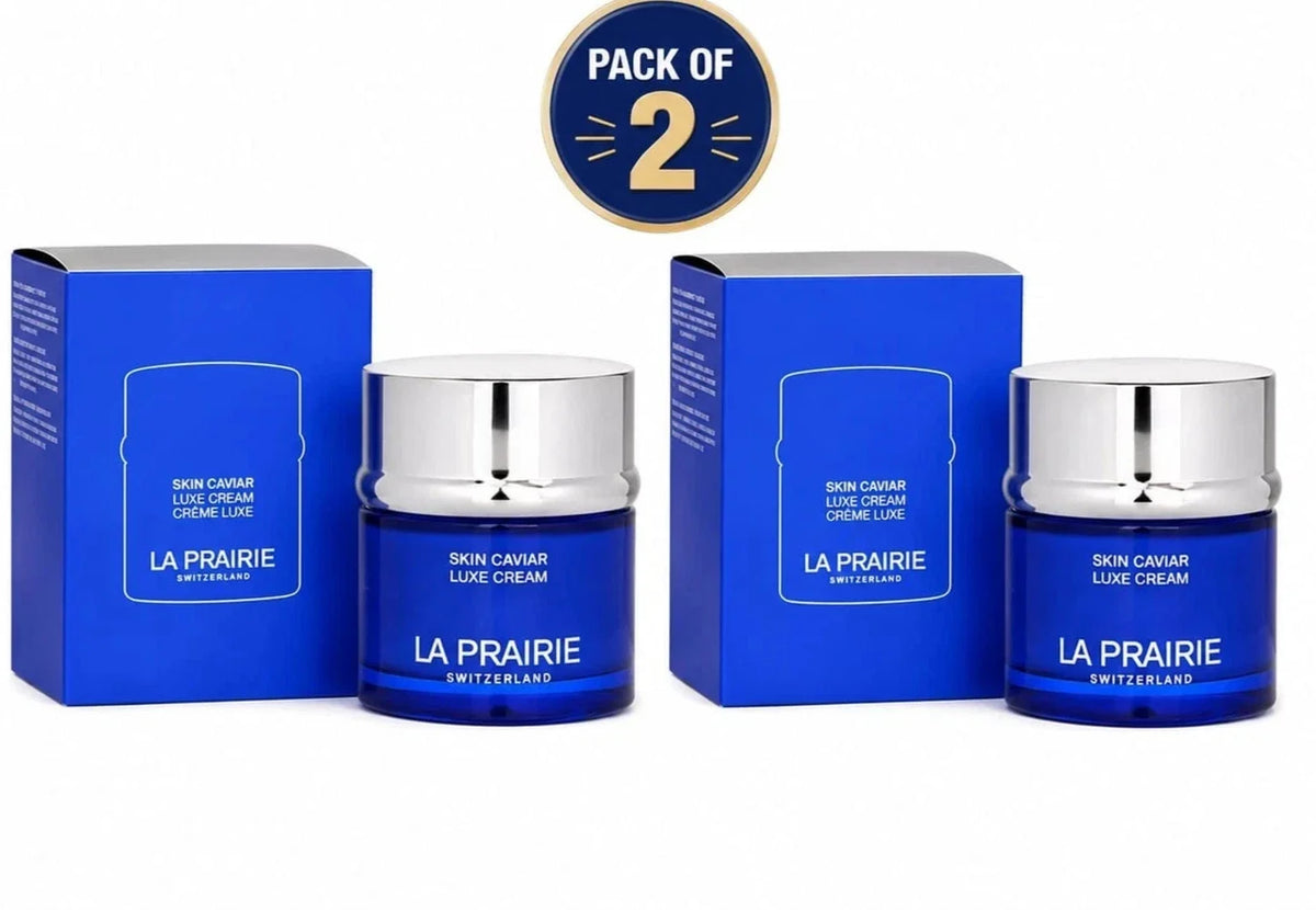 2 Pack La Prairie Skin Caviar Luxe Cream, 1.7 oz,50 ml /Shipp USA Fit And Glow