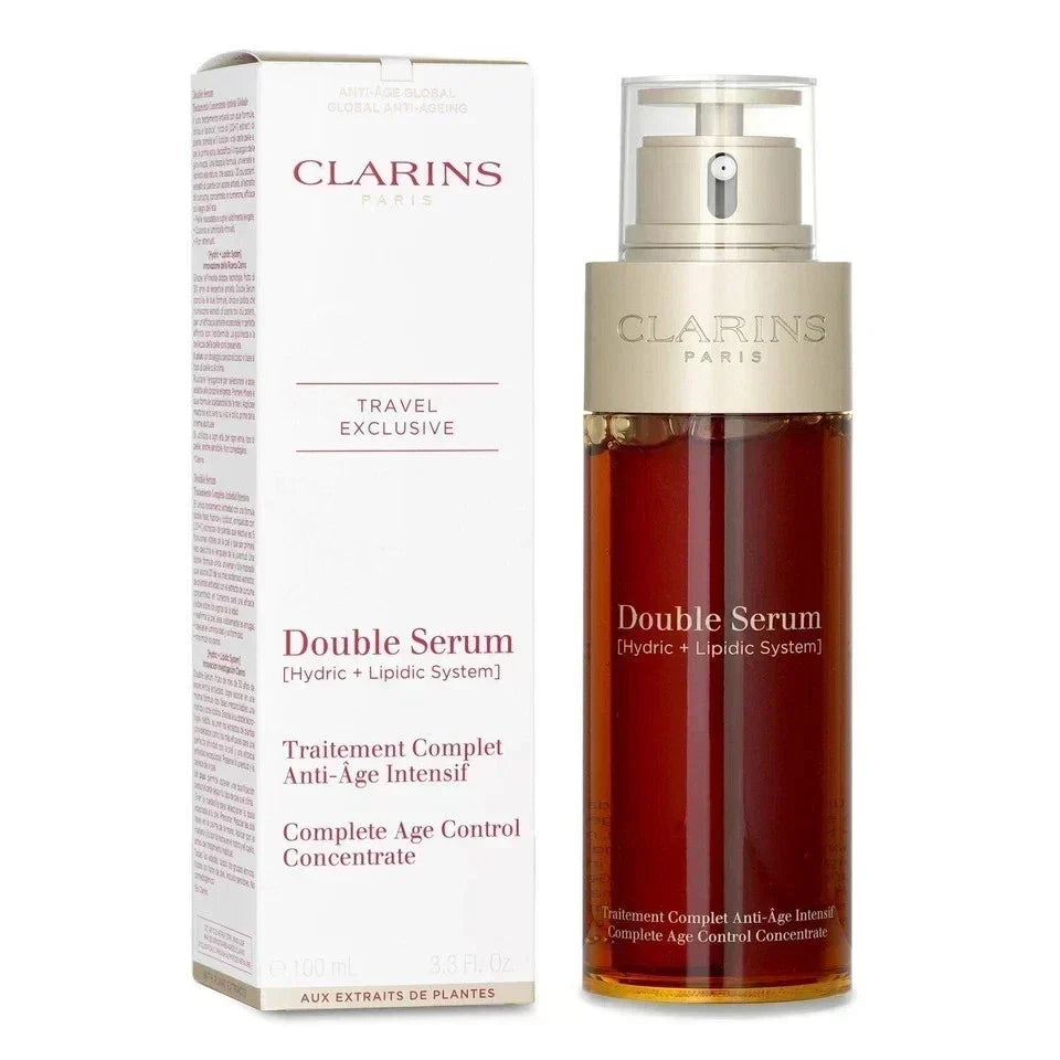 Clarins Double Anti Aging Serum - 3.3 oz Fit And Glow
