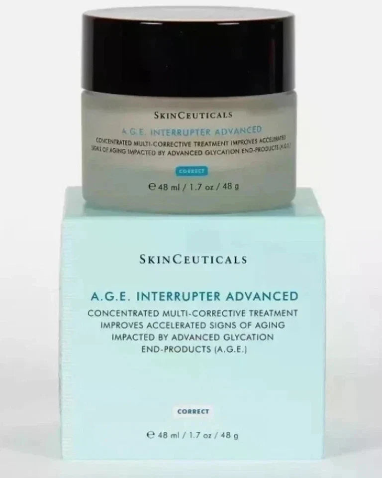 SKINCEUTICALS AGE INTERRUPTER ADVANCED FACE CREAM FULLSIZE 1.7 OZ Fit And Glow