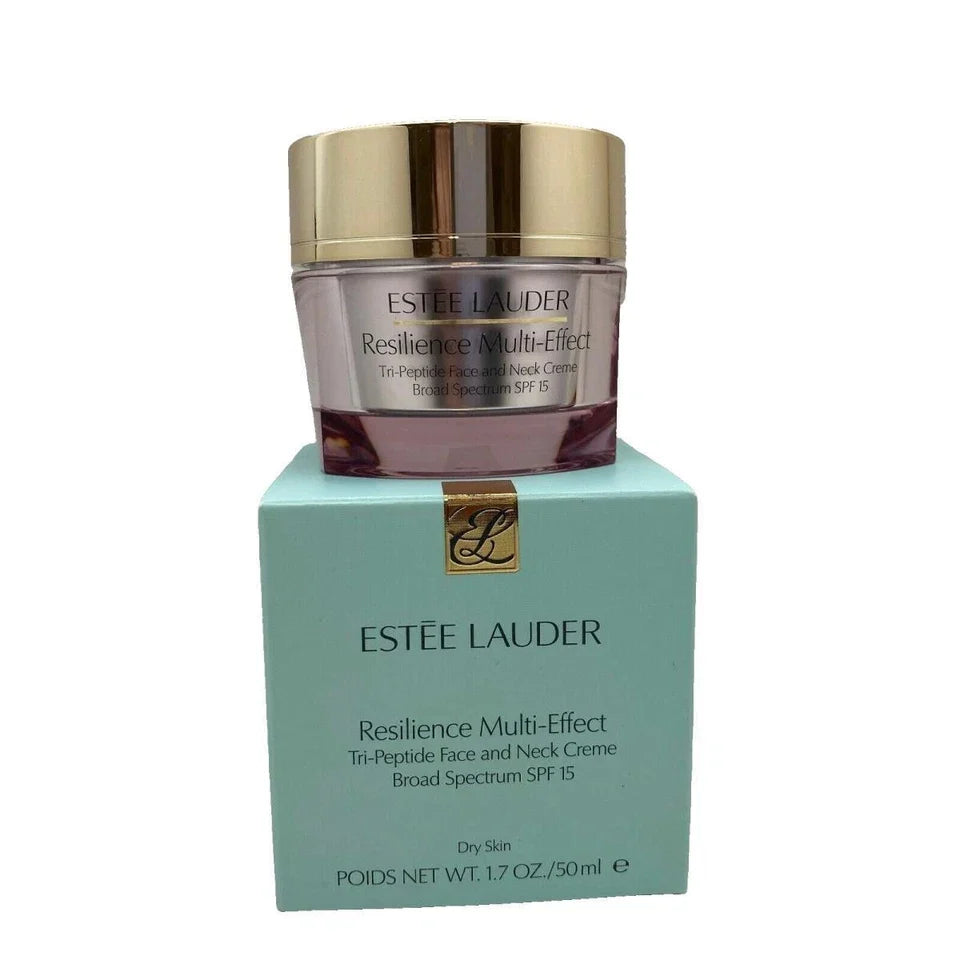 Estee Lauder Resilience Multi-Effect Tri-Peptide Face and Neck Cream SPF15 1.7oz Fit And Glow