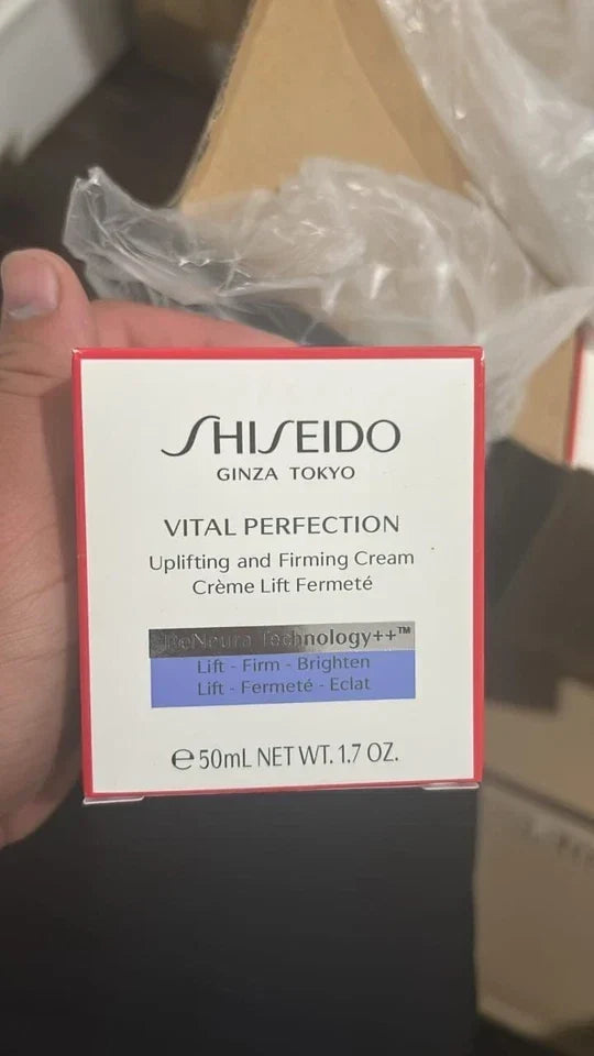 Shiseido Vital Perfection Uplifting And Firming Day Cream SPF30 50ml 1.7oz NIB Fit And Glow