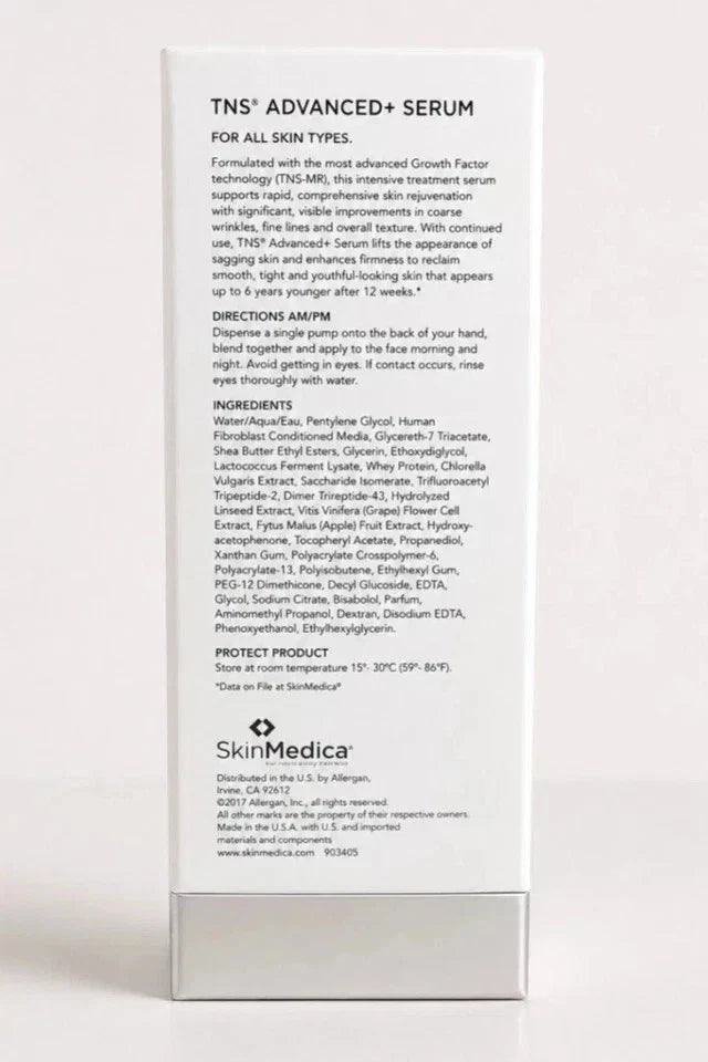 SkinMedica TNS Advanced+ Serum 1 oz (30ml) – Brand New &amp; Sealed Fit And Glow