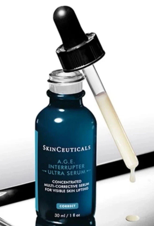 SkinCeuticals AGE A.G.E. Interrupter Ultra Serum Full Size 1 OZ Sealed Fit And Glow