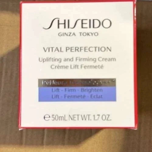 Shiseido Vital Perfection Uplifting And Firming Day Cream SPF30 50ml 1.7oz NIB Fit And Glow