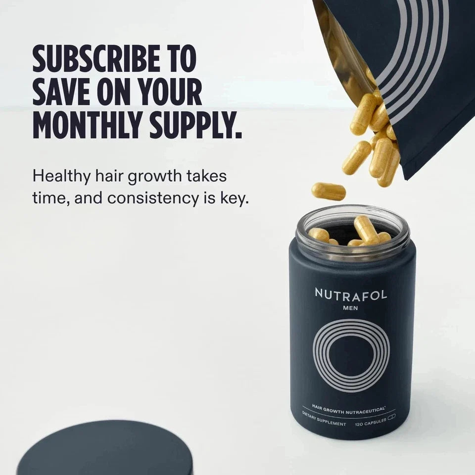 NUTRAFOL Men’s Hair Growth 2 Bottle 240 Pills 2 month supply Fit And Glow