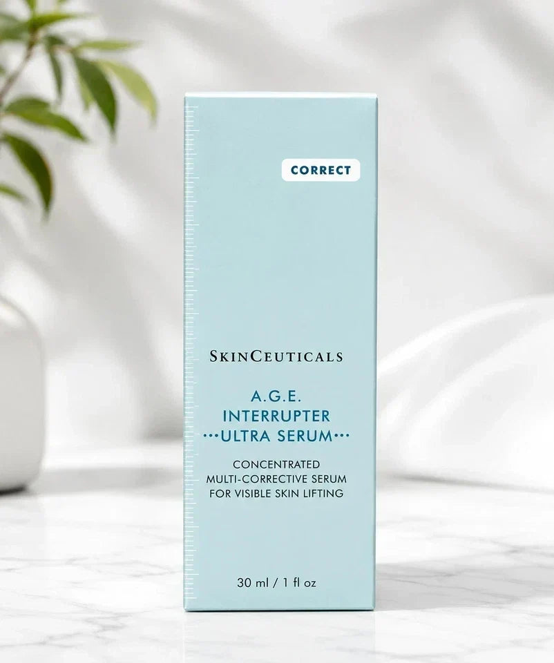 SkinCeuticals AGE A.G.E. Interrupter Ultra Serum Full Size 1 OZ NEW Sealed Fit And Glow