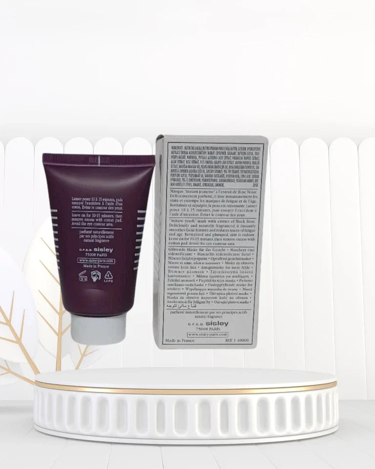 New Black Rose Cream Mask by Sisley Paris Instant Youth 2 oz 60ML Sealed Fit And Glow
